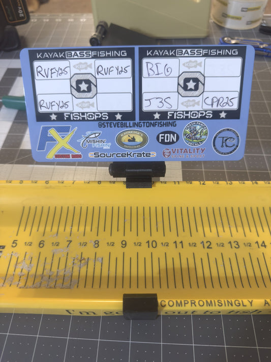 Dumpster Lid ID Holder (Ketch Carbonate) image 1