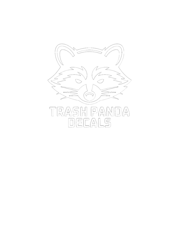 Trash Panda Decals